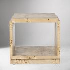 Finlo Burled Side Table (22&quot;&ndash;24&quot;)
