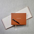 Leather Guestbook