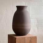 Open Box: Sierra Salt Fired Ceramic Tall Vase, Large, Natural