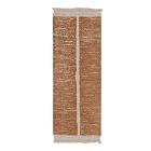 Open Box: Lorena Canals Duetto Reversible Washable Cotton Rug, 2'7" x 7'6" - Toffee