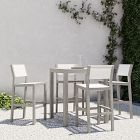 Portside Outdoor Bar Table (35&quot;) &amp; Stools Set