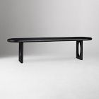 Open Box: Yehuda Oval Dining Bench (72") - Black