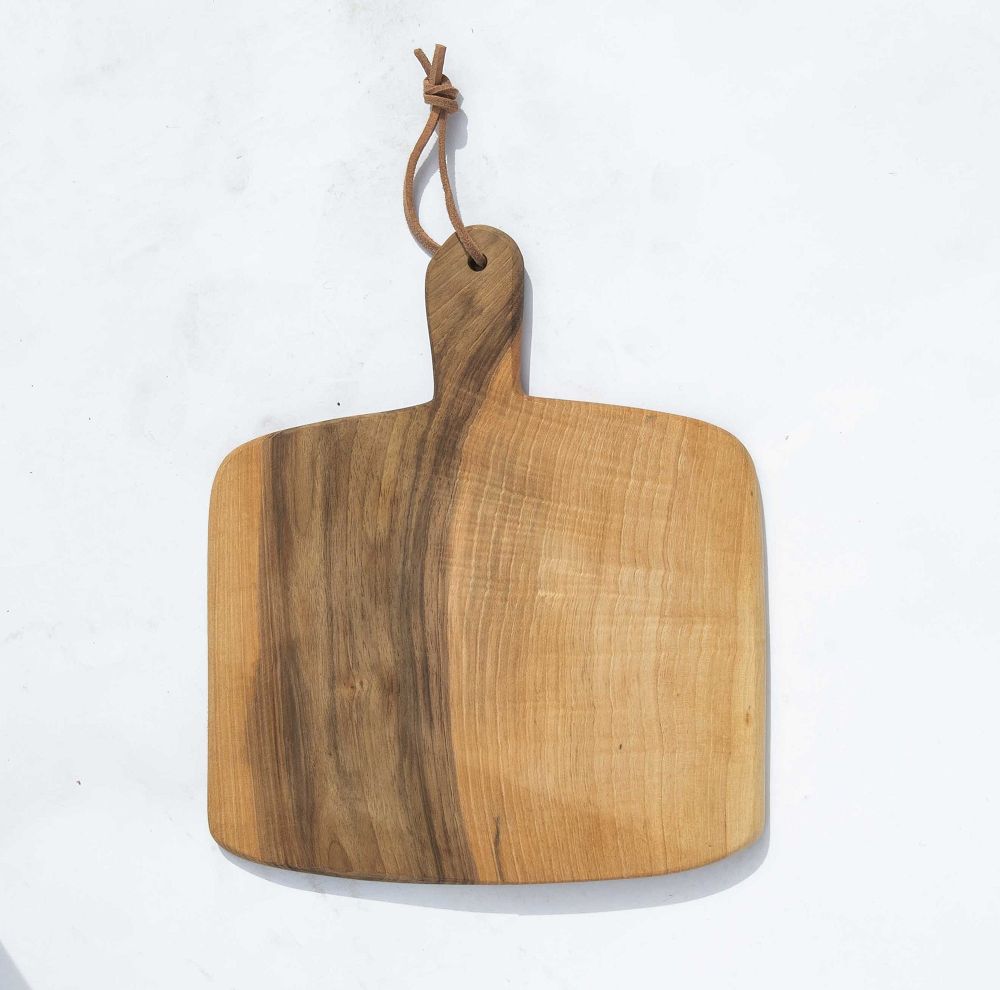 West Elm Walnut Cutting Board 10x11