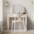 Solstice Painted Raffia Vanity (36")