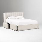 Shelter Channel Tufted Side Storage Bed