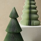 Tonal Green Decorative Paper Tabletop Trees