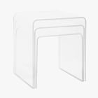 Acrylic Nesting Tables (13")