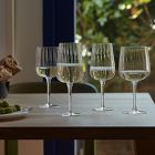 Arc Flow Champagne Flutes (Set of 4)