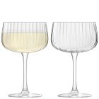 Arc Flow Cocktail Saucers (Set of 4)