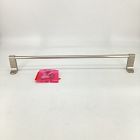 Open Box: Mid-Century Contour Bathroom Hardware - Brushed Nickel