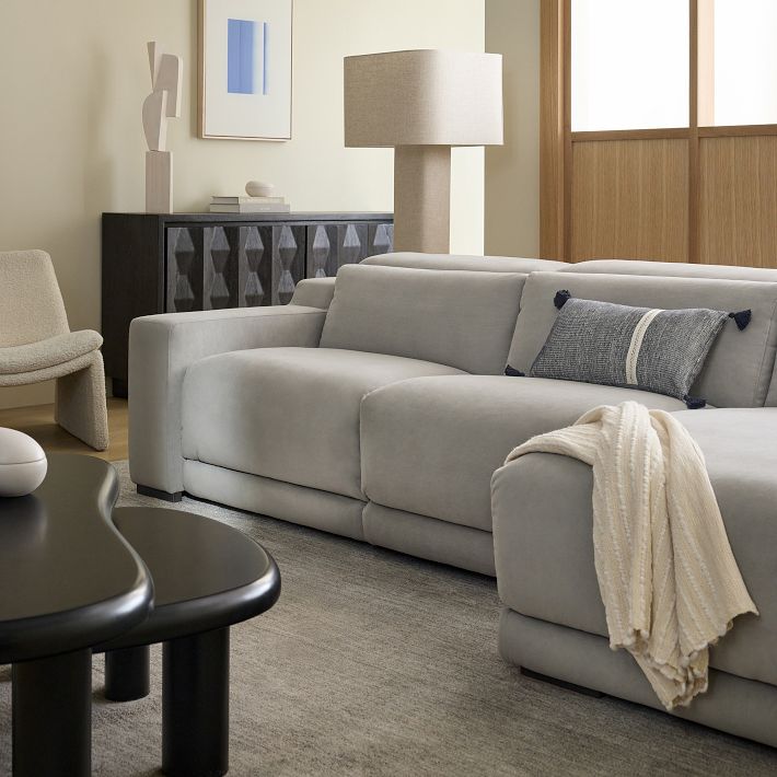 Dalton Motion Reclining 3-Piece Chaise Sectional (119.5