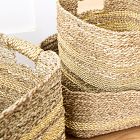 Metallic Woven Underbed Baskets