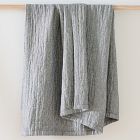 Linen Cotton Solid Throw