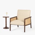 Maujer Spindled Wood Drink Table (11")