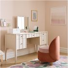 Scalloped Vanity Desk Set (56")