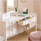 Scalloped Vanity Desk Set (56")