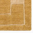 Pierce &amp; Ward Deco Border Handwoven Wool Rug Swatch