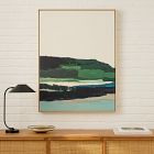 &quot;Spring Seascape&quot; Framed Wall Art by Minted for West Elm
