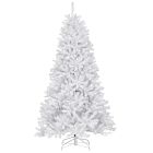 Pre-Lit Faux North Valley White Spruce Tree - 7'