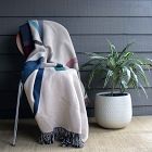 Karbon Market Cotton Wild Leaf Throw
