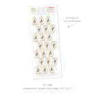 Mej Mej Bird Cage Peel &amp; Stick Wall Decals