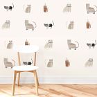 Mej Mej Cat Peel &amp; Stick Wall Decals