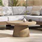 Textured Concrete Indoor/Outdoor Coffee Table (32")
