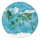 World Map Rug