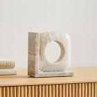 Bellport Link Marble Bookends