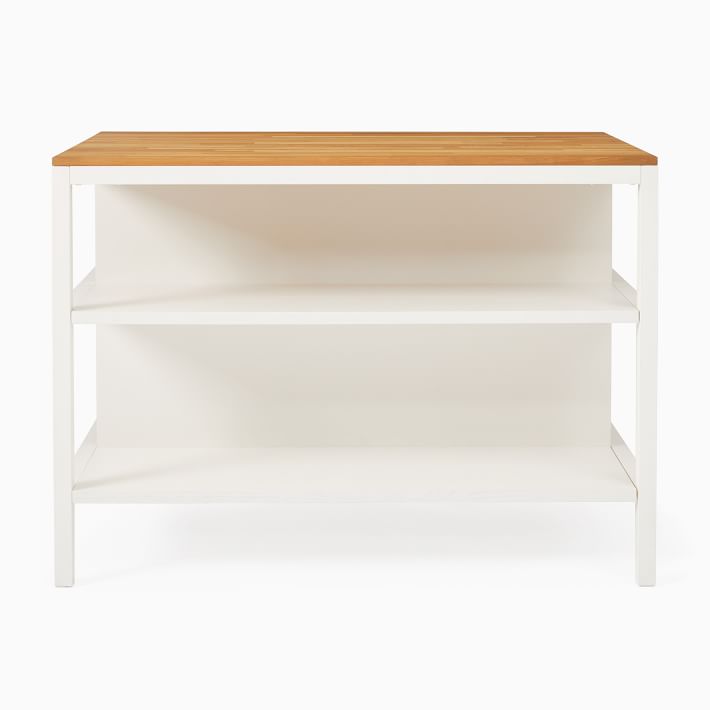Frame Kitchen Console - Butcher Block | West Elm