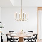 Swoop Arm Chandelier (25&quot;&ndash;30&quot;)