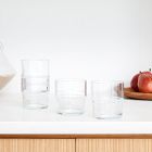 Essential Stacking Drinking Glass Collection