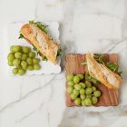 Scalloped Wood Appetizer Cheese Board (Set of 2)