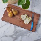 Scalloped Wood Cutting Board