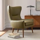 Erik Leather Wing Chair