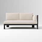 Caldera Outdoor Aluminum Collection Right Arm Sofa Cushion Cover, Canvas, Natural