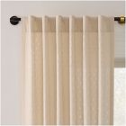 Tactile Lines Sheer Curtain