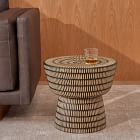 Faroe Textured Side Table (13")