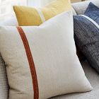 Silk Mono Stripe Pillow Cover