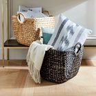 Curved Seagrass Handle Baskets