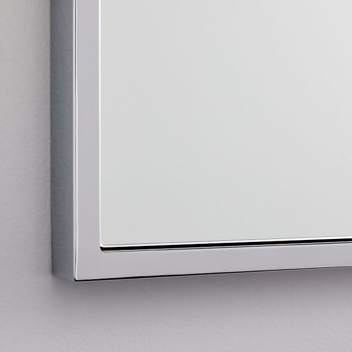 Metal Frame Rectangular Wall Mirror | West Elm