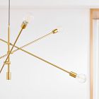 Mobile Chandelier (55") - Antique Brass