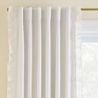 Solid Ruffle Blackout Curtain