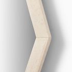 Thin Frame Travertine Wall Mirror