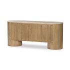 Caiphas Travertine Media Console (66&quot;)