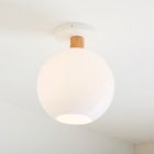 Sculptural Flush Mount