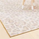 Funky Cheetah Machine Washable Rug