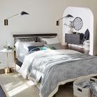 Curvilinear Mid-Century Long Sconce