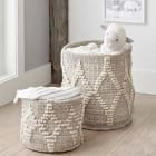 Metallic Woven Nursery Storage