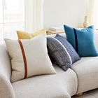 Silk Mono Stripe Pillow Cover